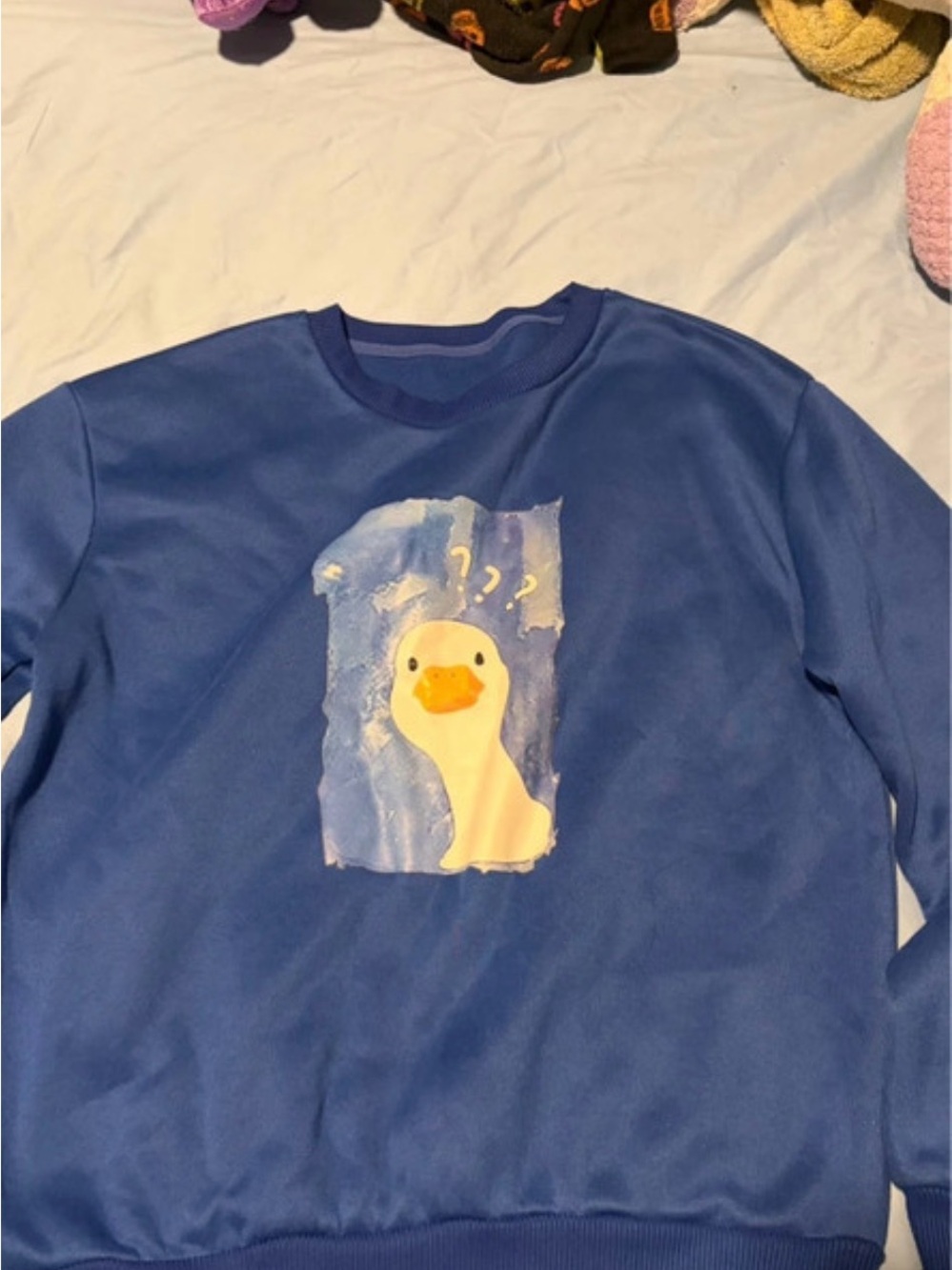 💙🦆 BLUE DUCK GRAPHIC SWEATSHIRT 🦆💙